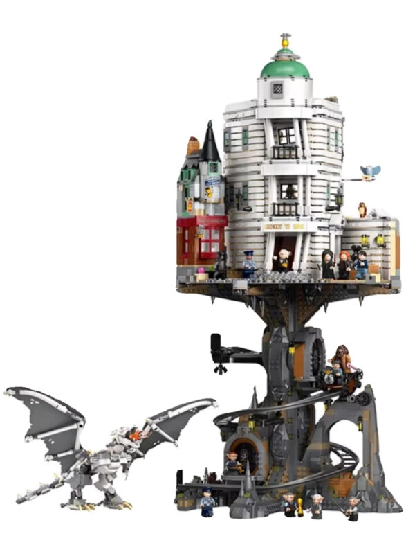 4800-Piece Magician's Castle Building Set for Fans: Movie-Inspired Block Kit | Advanced Assembly Challenge for Young Builders' Birthdays