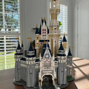 4080-Piece Princess Castle Building Set for Kids: 71040-Inspired Modular Kit | Detailed Block Toy for Young Royal Fans' Christmas