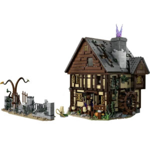 Hocus Pocus Sanderson Sisters' Cottage Building Set for Kids: 21341-Inspired Halloween Model | Magical Block Kit for Young Movie Fans' Christmas