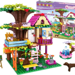 613-Piece Tree House Building Set for Kids: Creative Forest Construction Kit | Imaginative Block Toy for Young Nature Enthusiasts