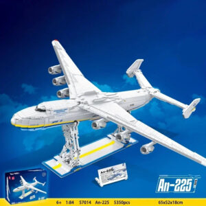 5350-Piece AN-225 Aircraft Model Building Set for Kids: Transport Plane Block Kit | Educational Aviation Toy for Young Flight Enthusiasts