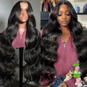 40 Inch Body Wave HD Lace Wig for Women: 13x6 Pre-Plucked Frontal | 13x4 Glueless Human Hair for Ultra-Long, Natural Glamour